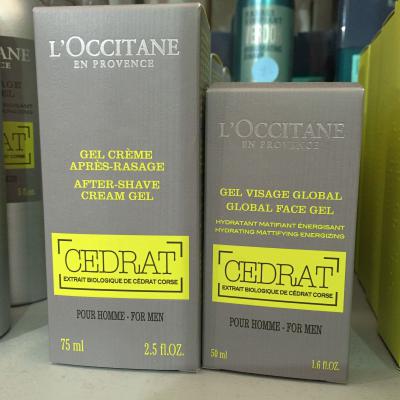 L'Occitane - Cedrat Pour Homme - Gel Crème Après-Rasage, Gel Visage Global